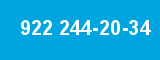 922 244-20-34 922 244-20-34
